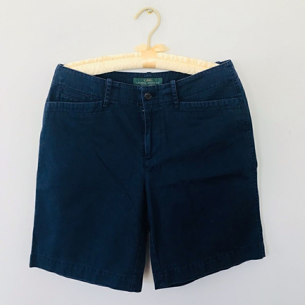 Ralph Lauren | navy blue Bermuda shorts